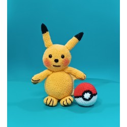 Pokemon Pikachou και pokeball, ύψος: 21εκ.